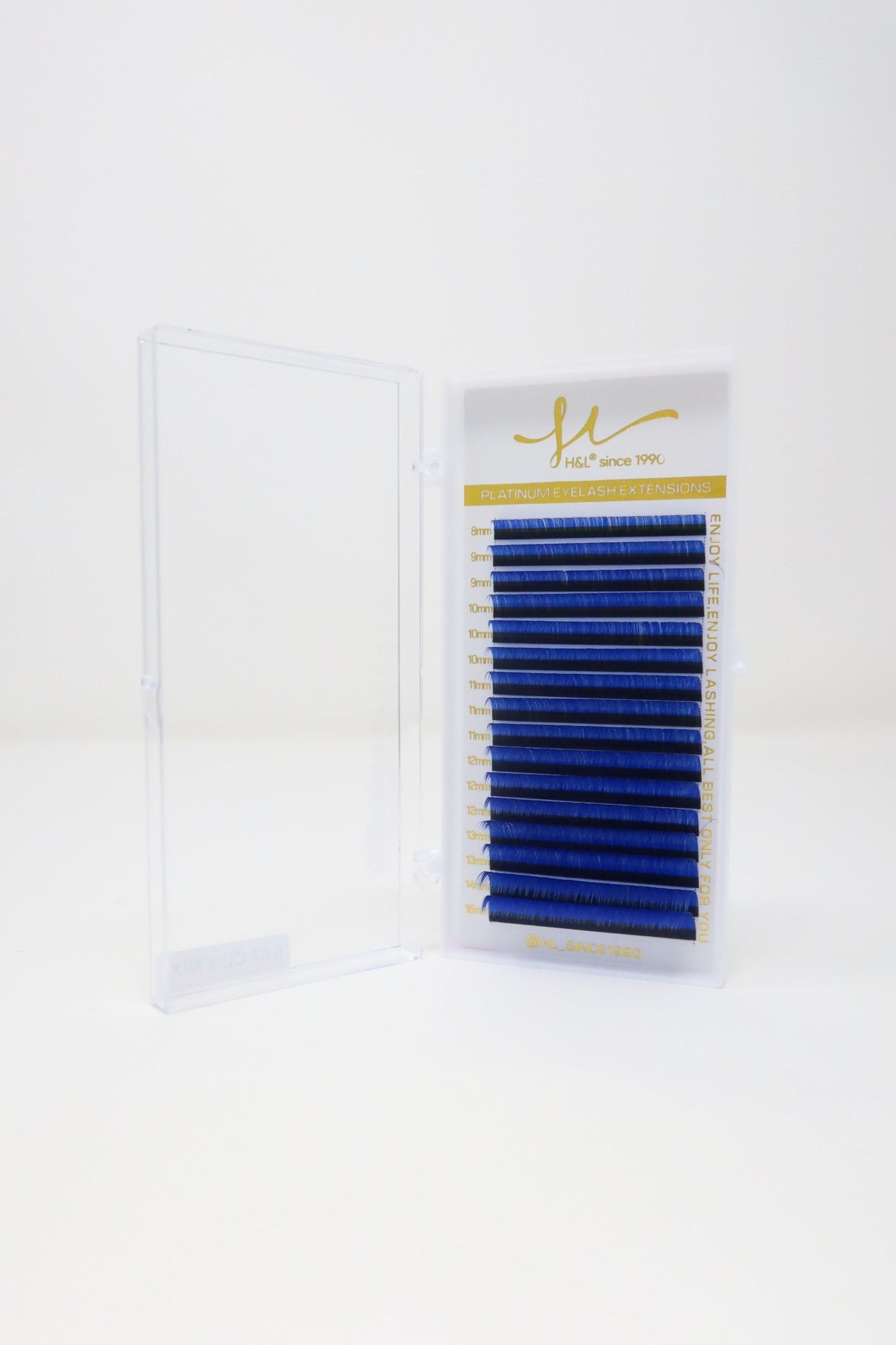 Royal Blue Lashes 0.07