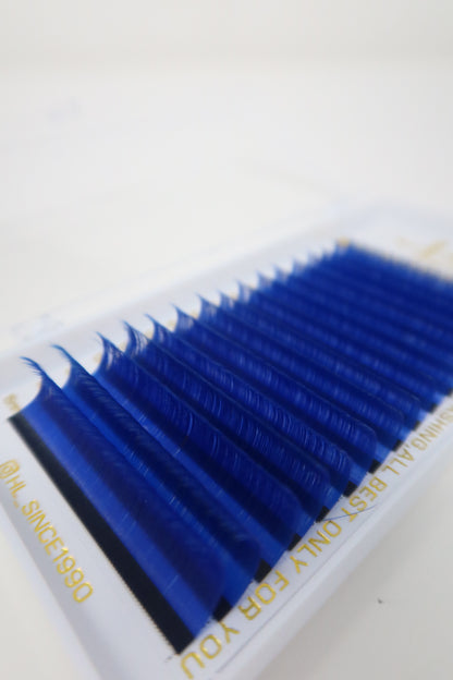 Royal Blue Lashes 0.07